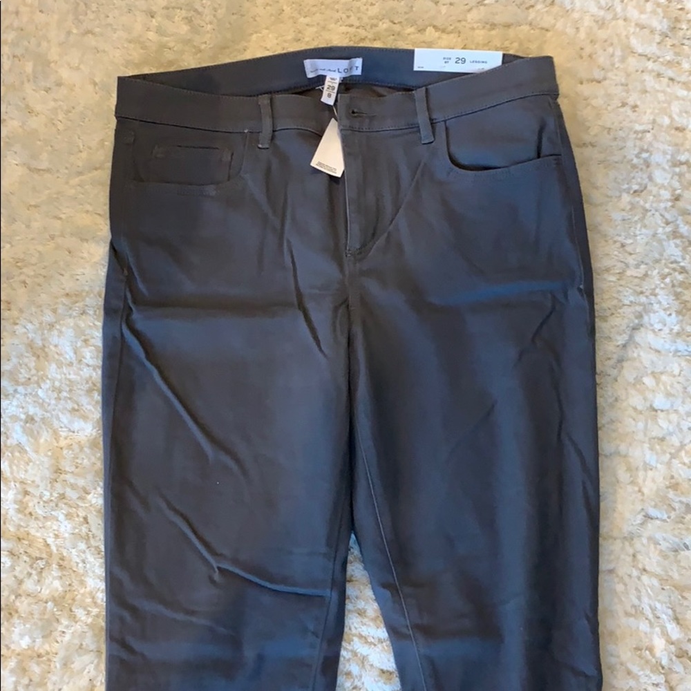 Loft Grey legging jeans